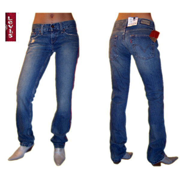 Levis 558 Damen Jeans Slim Leg 558.03.35 Blau