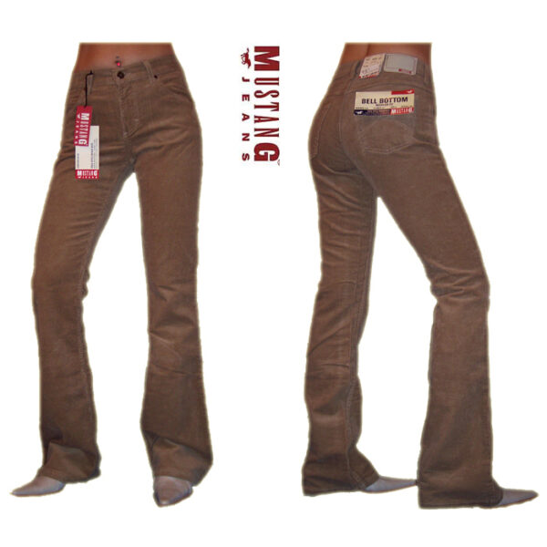 Mustang Bell Bottom Damen Jeans 520 4600 227 Braun