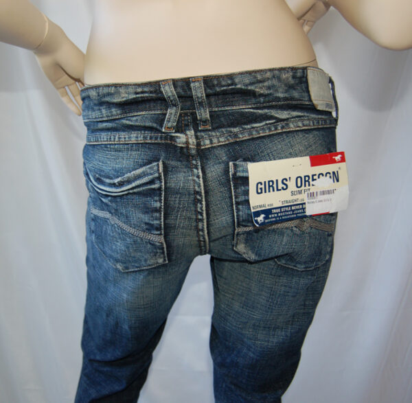 Mustang Damen Jeans Girl Oregon Blau 3580 5288 579