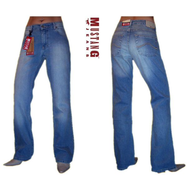 Mustang Damen Jeans Sissy 520 Blau