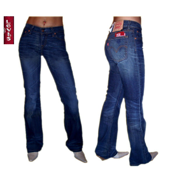 levis 529 Damen Jeans Bootcut Red Tab Girl 529.89.26 Blau